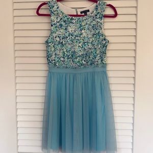 Girls Blue Dress Size 16